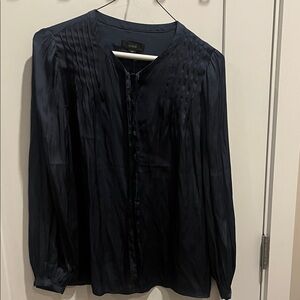 J. Crew Navy Button Down Shirt